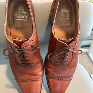 Crockett & Jones tan dress shoes - size 11